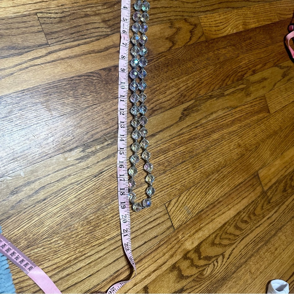 Crystal vintage necklace - Picture 5 of 7